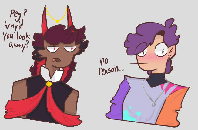 Peg against the world fanart